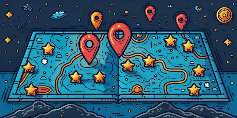 Google Maps jak dodać pinezkę?