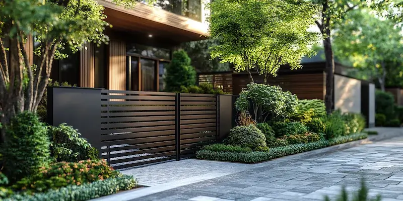 Edelstahlzäune aus Polen - langlebig und wartungsarm