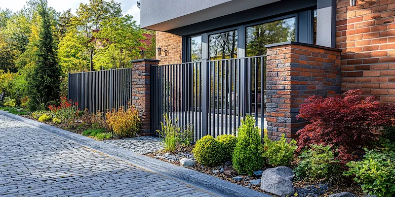 Alu Sichtschutzzaun aus Polen