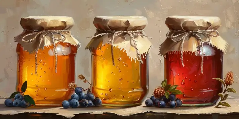 Miód wrzosowy kolor