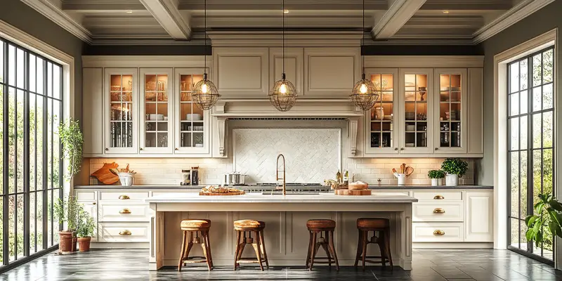 Czerwone meble kuchenne jakie ściany?